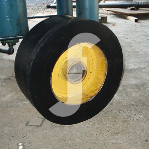 Revestimento de Borracha em Roda Revestimento de Borracha em Roda
